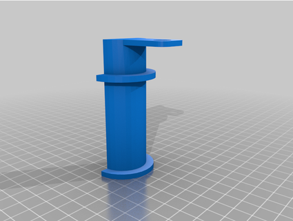 bobina suporte extensão misandir 3d print model - Mito3D