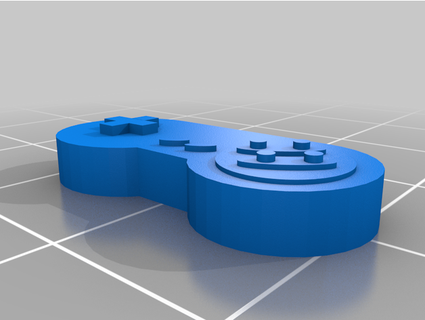 oyun kolu snes düğmeler sotillo 3d print model - Mito3D