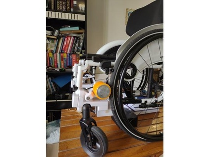 Motorlu tekerlekli sandalye kurtarıcı 3d print model - Mito3D
