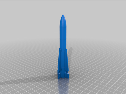 gi Joe f14 missile bomba 12cm gfranca83 3d print model - Mito3D