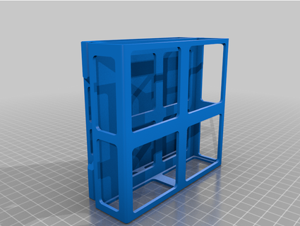 ender 3 gaveta caso bainha esqueletizado ra designs 3d print model - Mito3D