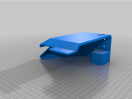 remezclar base frontal izquierda papi papi 3d print model - Mito3D