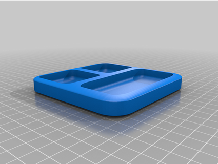 food tray waddlegoggles 3d print model - Mito3D