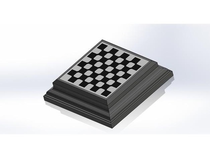 chess board w base stevenprotech 3d print model - Mito3D