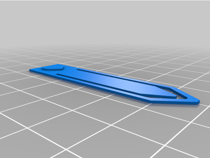 heart bookmark waddlegoggles 3d print model - Mito3D