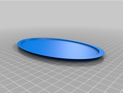 170x105 round base wewilsons 3d print model - Mito3D