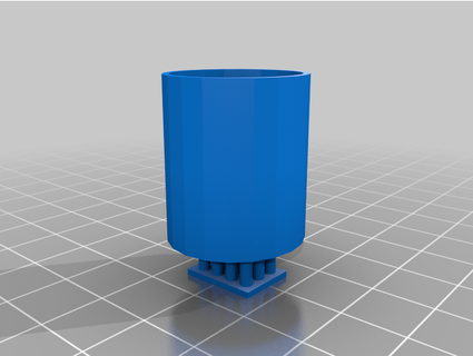 floating cup v2 e5terter 3d print model - Mito3D