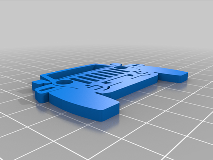 cip tj anahtarlık yıpranmış 3d print model - Mito3D