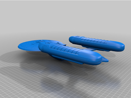 tmp kinderbach class cruiser morteforte 3d print model - Mito3D