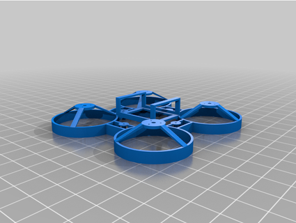 large battery brushless whoop frame norstrec designs 3d print model - Mito3D