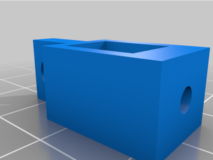 spring clip sink stopper crousticraft 3d print model - Mito3D