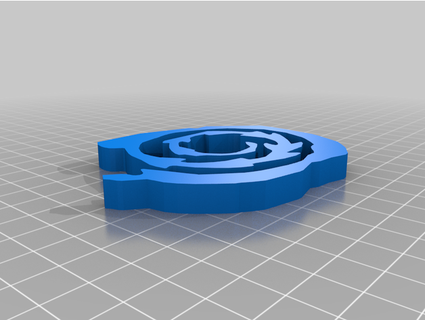 whirlwind stamp dorensis 3d print model - Mito3D