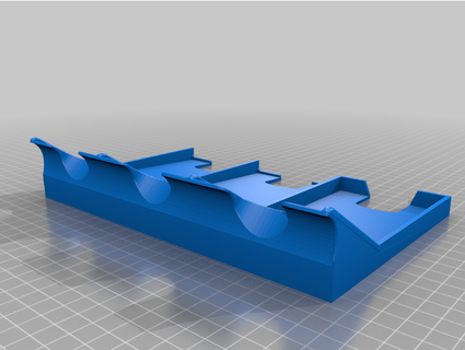 clank pr sentoir pour les aventures du donjon sleev es lemeepleprinter 3d print model - Mito3D