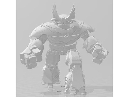 justicia buster troybowen 3d print model - Mito3D