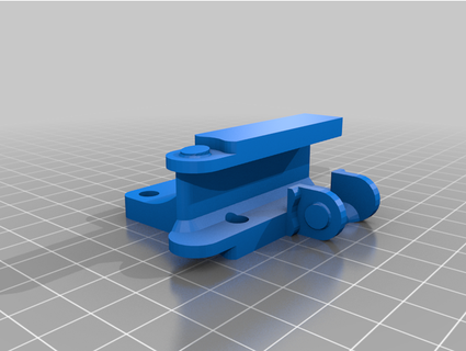 schleppketten f r x-achse snailo 3d print model - Mito3D