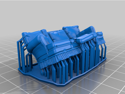 divano mini resina filamento windhamgraves 3d print model - Mito3D
