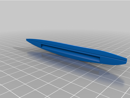 line thru sandeel bait findmigpaakysten 3d print model - Mito3D