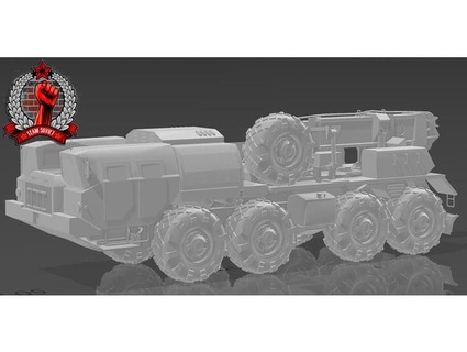 1-100 maz 7310 recovery - loading vehicle asawulf2k 3d print model - Mito3D