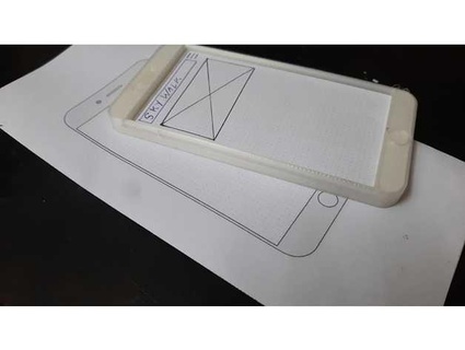 ux mobile manichino frnpnk 3d print model - Mito3D