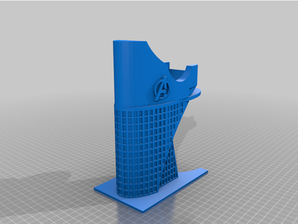 avengers tower echo dot carlosemfranco 3d print model - Mito3D