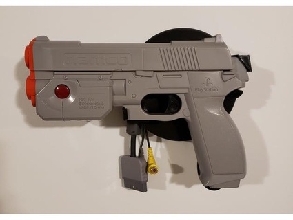 Namco Guncon döndürülebilir hafif silah duvar binmek mühendis 3d print model - Mito3D