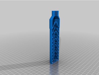 suppressor 1 2-28 unef cone cut baffles blackmagic12 3d print model - Mito3D