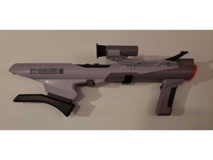 snes super scope light gun wall mount g engineer 3d print model - Mito3D