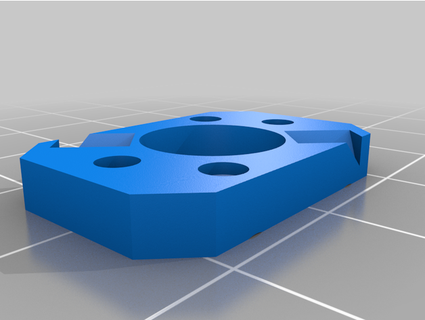 ender 3 pró v2 Bowden eixo anti oscilação noz originalmente arborícola 3d print model - Mito3D
