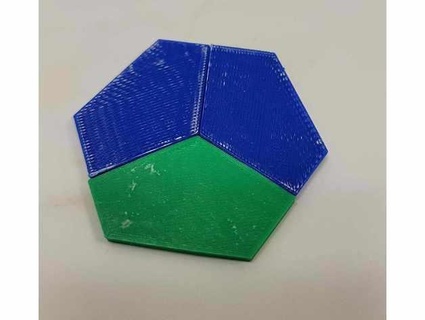 pentagonal tuile r3 syun22 3d print model - Mito3D