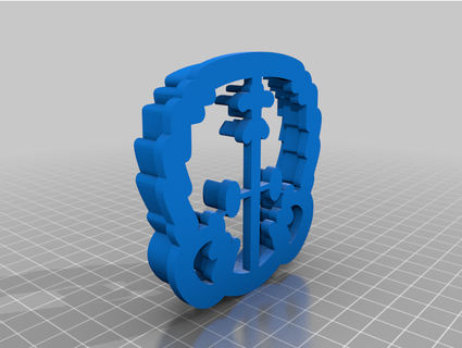guinea pig cookie cutter badwolfmusic 3d print model - Mito3D