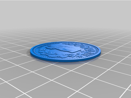 john wick coin technicalprinter 3d print model - Mito3D