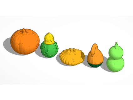 gourds mooraayeelz 3d print model - Mito3D