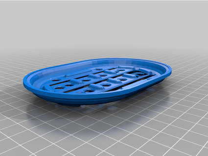 jabón plato seifenschale stephangoe 3d print model - Mito3D