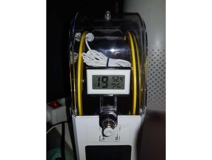 sunlu Filamenttrockner s1 ptfe Verbinder Hygrometer Halterung lcd fy 11 christoxz 3d print model - Mito3D