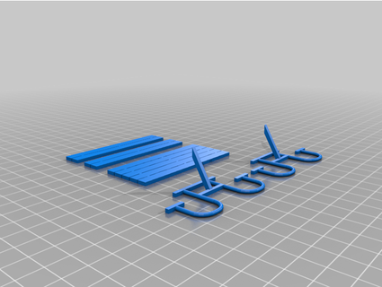 piknik masa 6 ayak Teşekkürler 3d print model - Mito3D
