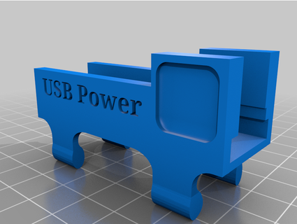 USB fornitura titolare supporto ender 5 kwdesigns 3d print model - Mito3D