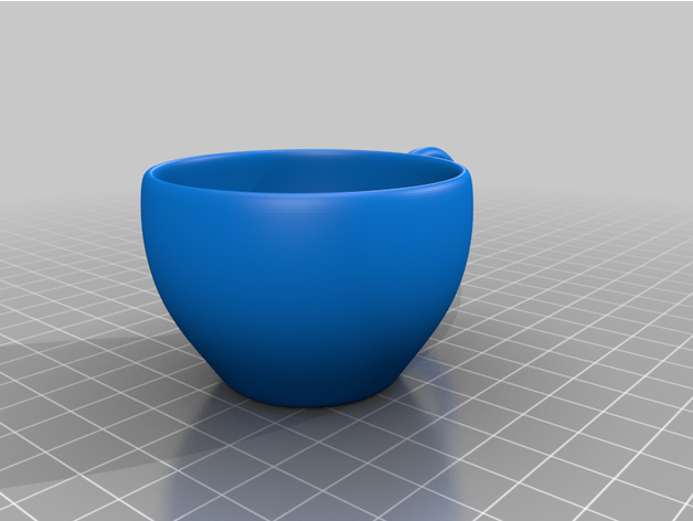 Pythagoras Tasse 3d Erde 3D print model - Mito3D