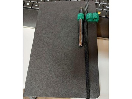 moleskine notebook simplified pen clip autocrash 3d print model - Mito3D