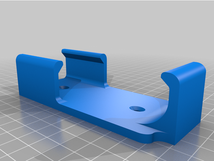 suporte controle controlo remoto visão cabo fluxo azuljorge 3d print model - Mito3D