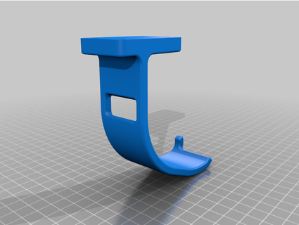 xbox controller desk holder w holes high3dprint 3d print model - Mito3D