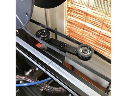 dual z symmetric belt tensioner revised ulilac  3d print model - Mito3D