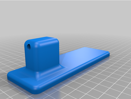 estante soporte huso espacio andzioo 3d print model - Mito3D