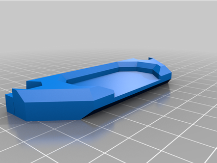 llanura garra bullpup Magwell platos azul icariano alas 3d print model - Mito3D