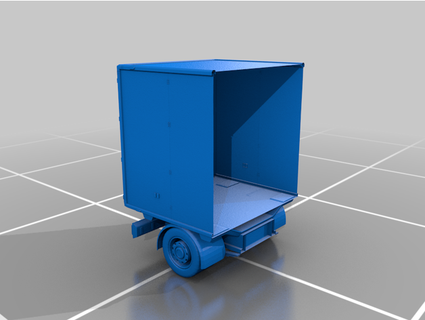 Célibataire palette camion perrynesque 3d print model - Mito3D