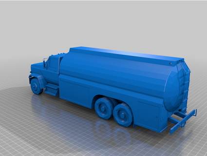 water truck perryneskas 3d print model - Mito3D