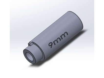 alimentador caso 9mm dillon 650 750 euler357 3d print model - Mito3D