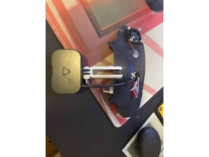 valve index magnetc htc vive face tracker mount 40mm fan hole lmgfishmaster 3d print model - Mito3D