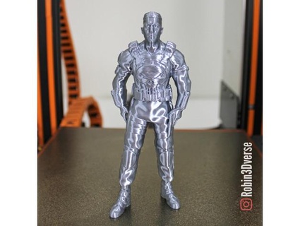 Justiceiro suporte livre remixar robin3dverse 3d print model - Mito3D