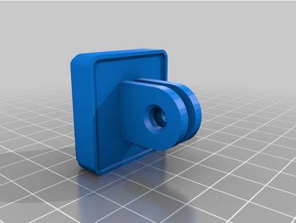 Cas gaine framboise pi v2 caméra Arducam fisheye lentille 3d print model - Mito3D