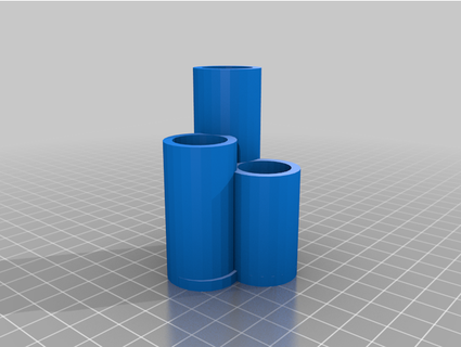 pencil holder zip-tie jye awesome 3d print model - Mito3D